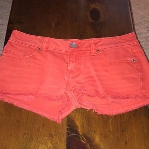 Victoria Secret Cheeky Red Shorts